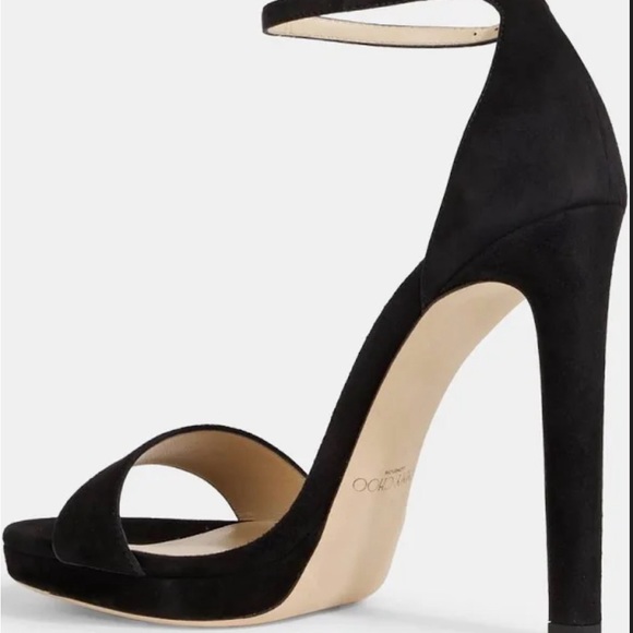 Jimmy Choo Misty Suede Sandal - Picture 3 of 5